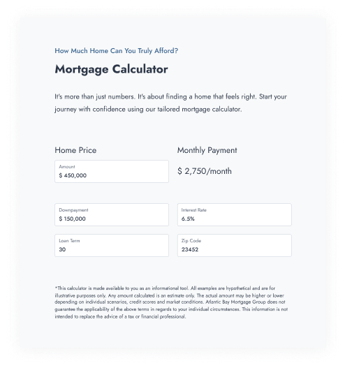 mortgage calculator